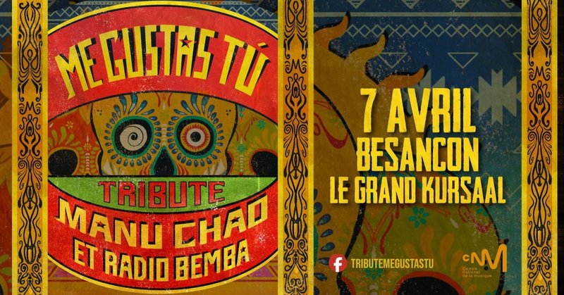 ME GUSTAS TU Tribute Manu Chao & Radio Bemba BESANCON
