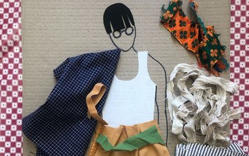 Styliste en herbe : atelier textile en famille autour de l'exposition « L’étoffe de l’artiste »