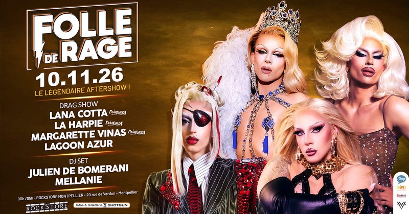 FOLLE DE RAGE x ROCKSTORE - LE LEGENDAIRE AFTERSHOW !