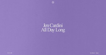 Jen Cardini all day long