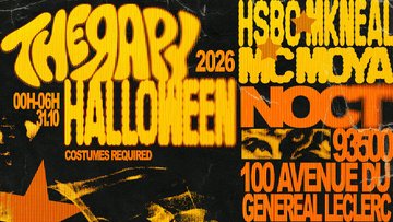 THERAPY HALLOWEEN - RAP & AFRO @NOCT - 31/10
