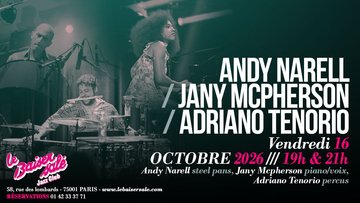#FestivalJazzSurSeine ANDY NARELL / JANY McPHERSON