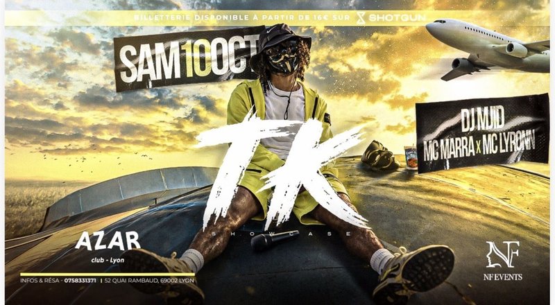 TK SHOWCASE/ AZAR CLUB — SAMEDI 10 OCTOBRE 🔥