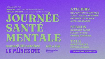 Journée Santé Mentale — MiniJupe & Tiffany Garrido