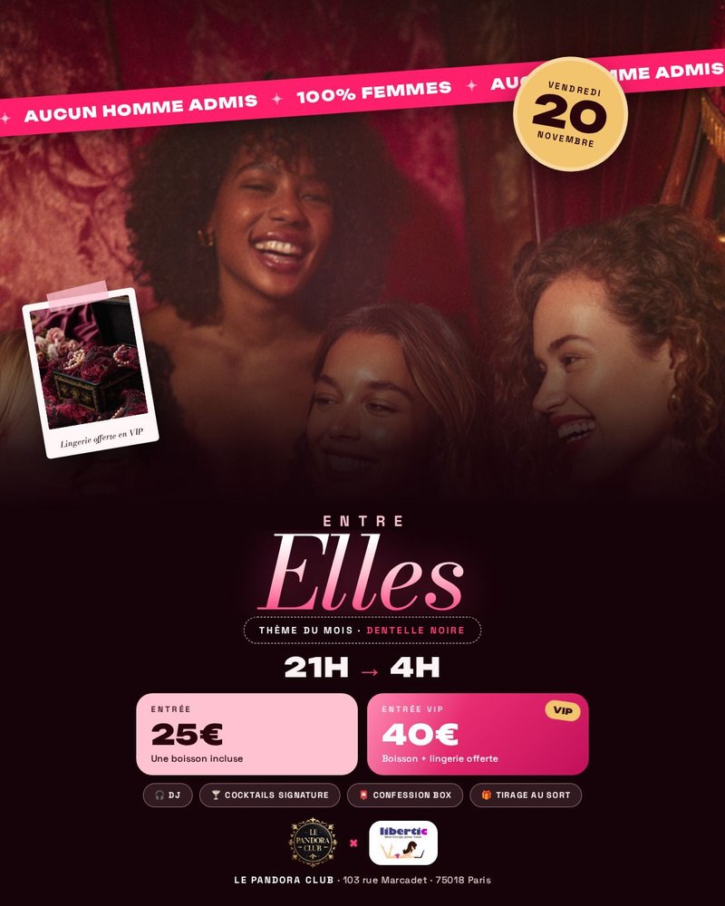 ENTRE ELLES – Dentelle Noire