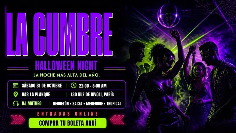 LA CUMBRE HALLOWEEN LATINO CROSSOVER