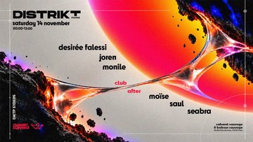 Distrikt [Club+After]: Desirée Falessi, Monile, Joren & more