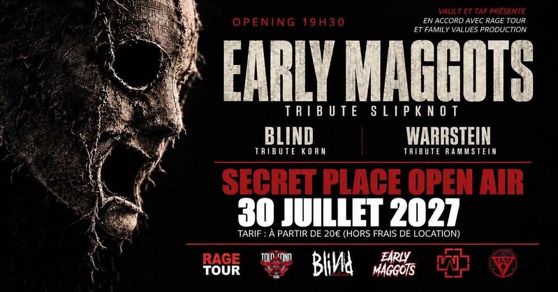 Vault Of Metal & La Taf Presentent : SECRET PLACE OPEN AIR