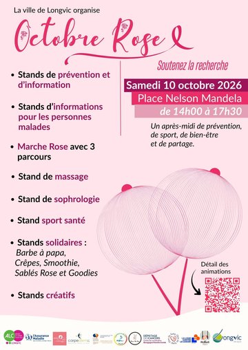 OCTOBRE ROSE A LONGVIC