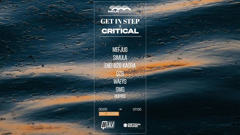 GET IN STEP x CRITICAL : MEFJUS, SIMULA, ENEI B2B KASRA …