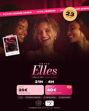 ENTRE ELLES – Rouge Passion