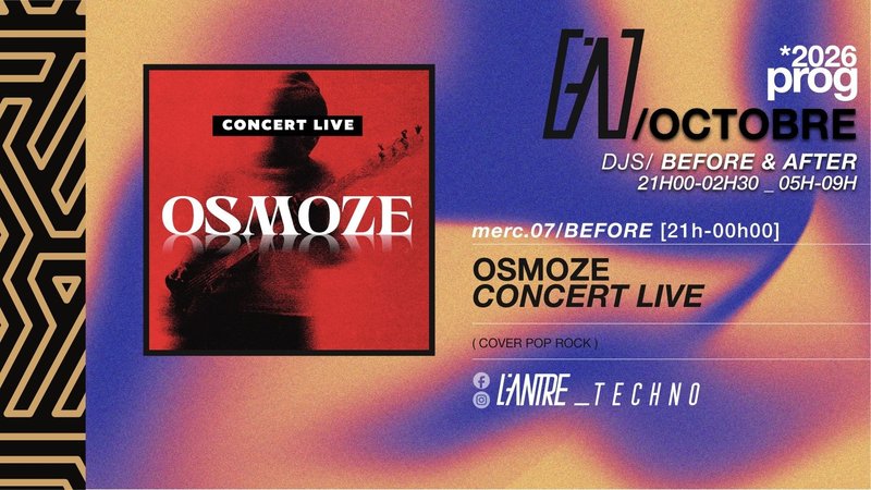 OSMOZE - Cover Soul / Pop Soul / Blues & Rock