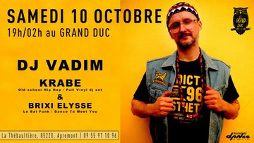 DJ VADIM au Grand Duc + Première partie