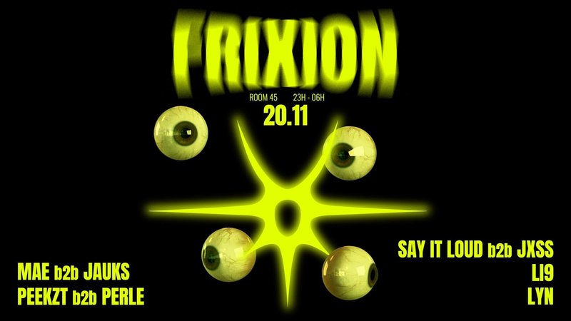 FRIXION : MAE b2b JAUKS, PEEKZT b2b PERLE...