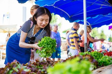 Marché de Langon le mercredi