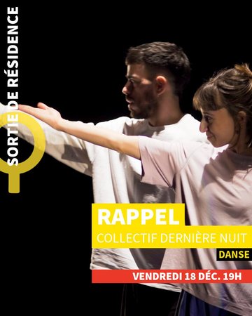 RAPPEL / Sortie de résidence