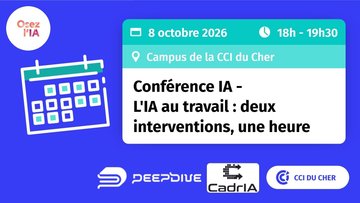 Conférence IA : de la réflexion à l'action