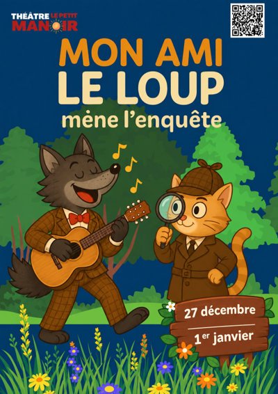 Mon ami le loup mène l'enquête