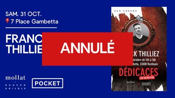 ANNULÉ - Dédicace de Franck Thilliez