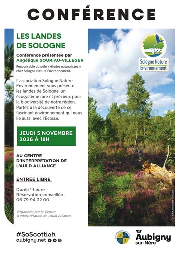 Conférence : Les landes de Sologne
