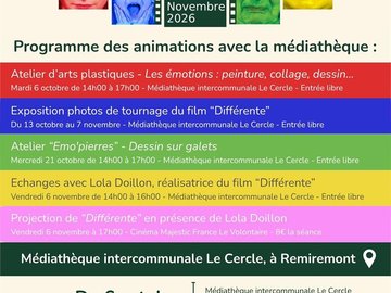 Festival du Film d'Emotions - Programme Médiathèque