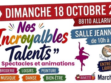 Journée 'nos incroyables talents'