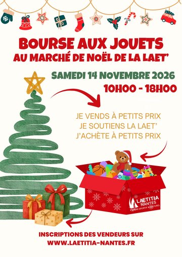Bourse aux jouets à la Laetitia