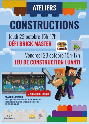 Ateliers constructions numériques