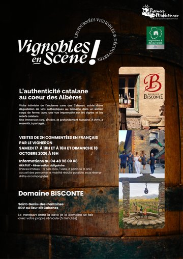 VIGNOBLES EN SCENE - L'AUTHENTICITE CATALANE AU DOMAINE BISCONTE