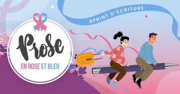 Prose en rose et bleu, des mots contre le cancer
