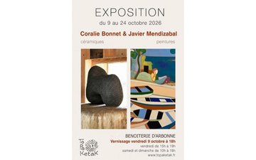 Exposition de Coralie Bonnet et Javier Mendizabal