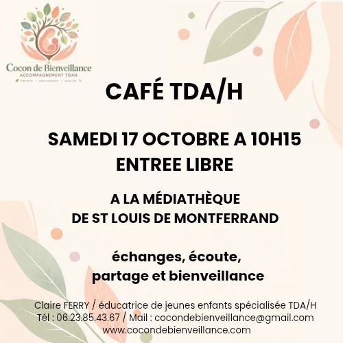 Café TDA/H à la Médiathèque