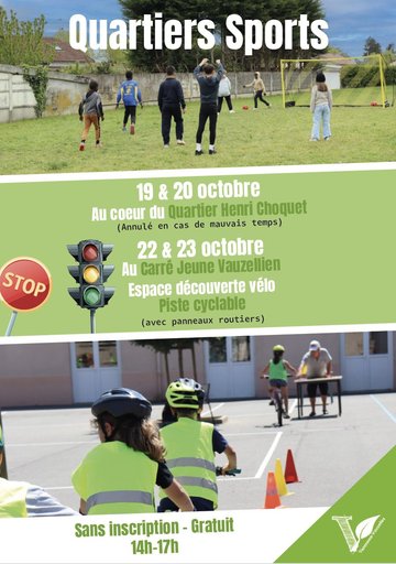 Quartiers Sports revient à Varennes-Vauzelles !