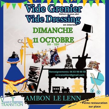 Vide grenier/vide dressing d'automne