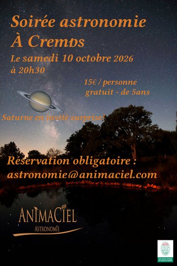 Soirée astronomie avec Animaciel