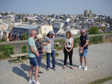 Visite commentée de l'Office de Tourisme : La Haute-ville et ses remparts
