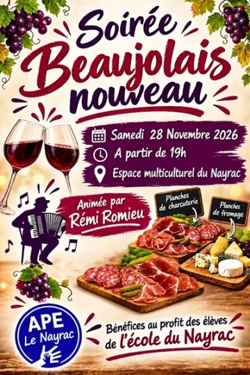 Soirée Beaujolais nouveau