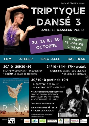 Bal trad avec Hazel Trio et spectacle de danse contemporaine