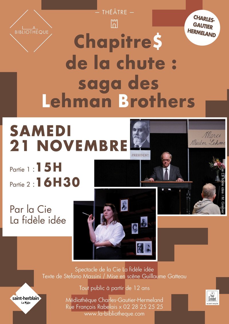 Chapitres de la chute : saga des Lehman Brothers par La Fidèle idée - Livre 3