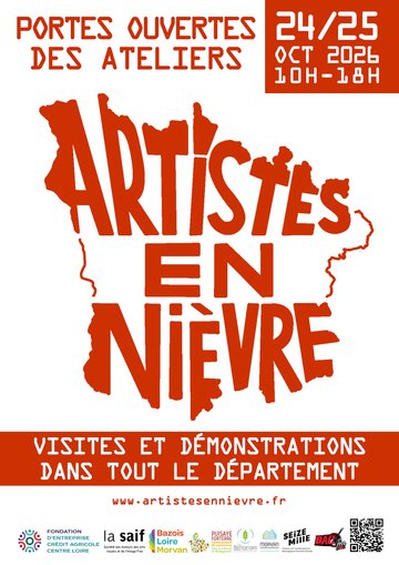 Portes ouvertes des ateliers d'artistes en Nièvre