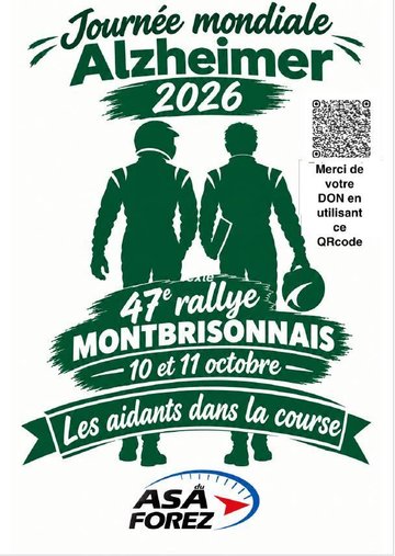Journée mondiale Alzheimer 2026 - 47e rallye du montbrisonnais