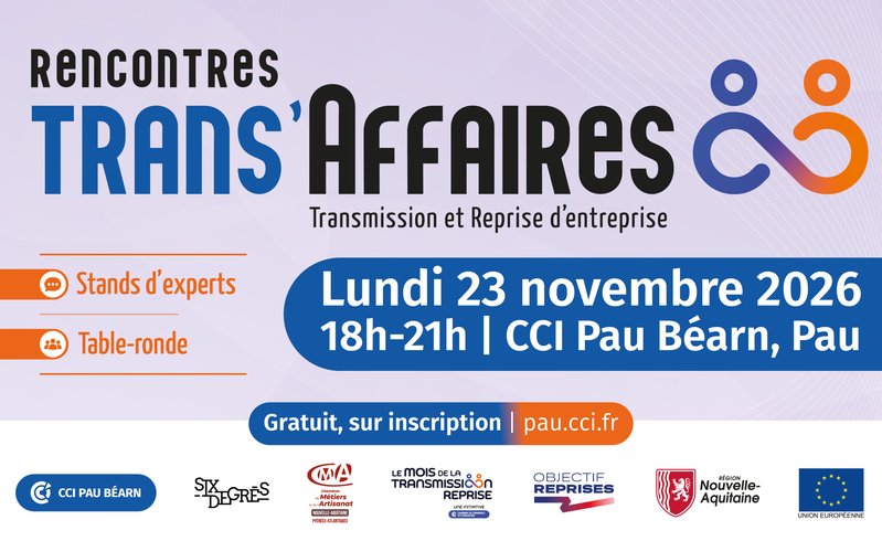 Les Rencontres Trans'Affaires - Pau, novembre 2026