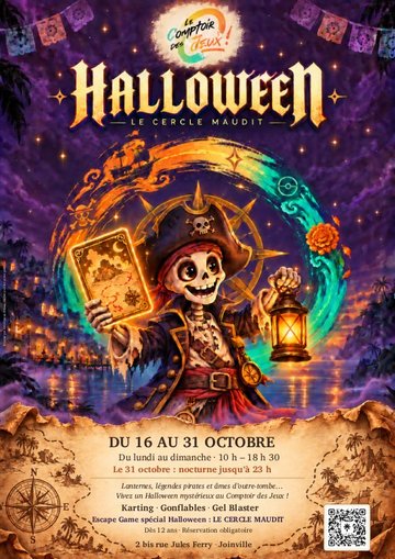 Halloween au Comptoir des jeux