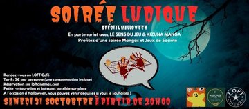 Soirée Ludique, Spécial Halloween !