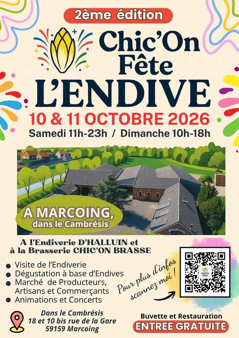 CHIC’ON FÊTE L’ENDIVE – 2ᵉ ÉDITION ! 🥬🌱