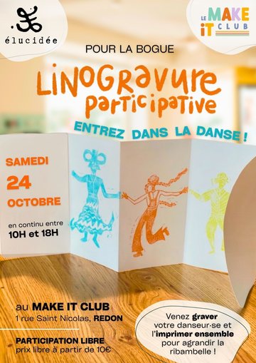 Atelier Linogravure participative