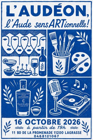 L'Aude SensARTionnelle ! Les 20 ans de la Vinaigrerie Codina à Lagrasse. Vignobles en Scène 2026