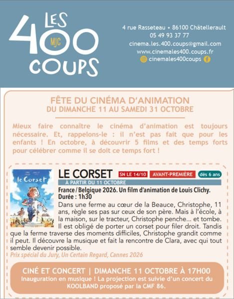 [Reprogrammé] Ciné Et Concert