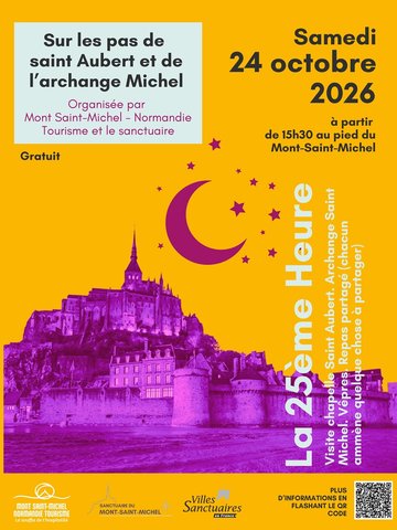 La 25e Heure "Sur les pas de saint Aubert et de l’archange Michel"