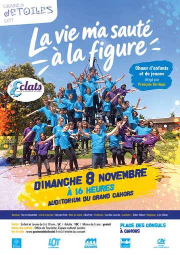 Concert  Graines d'Etoiles : "La vie m'a sauté à la figure"